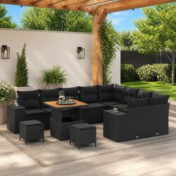 Specifications of 12-Piece Modular Garden Sofa Set