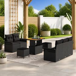 8-Piece Modular Garden Sofa Set: Specs & Features