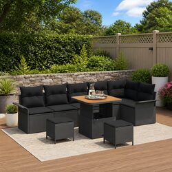 9-Piece Modular Garden Sofa Set Specifications