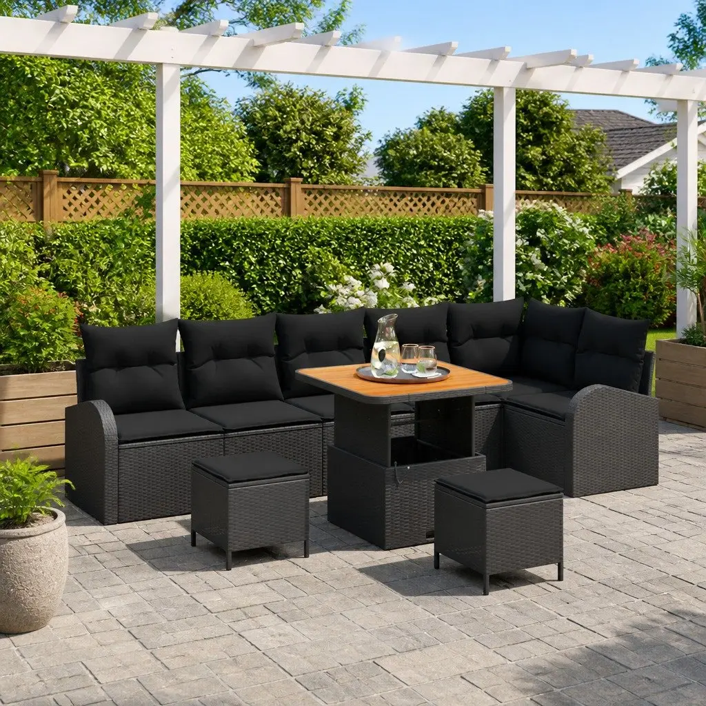 9-Piece Modular Sectional Sofa Set