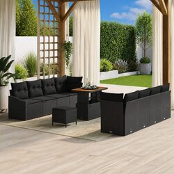 11-Piece Modular Garden Sofa Set - Specifications Included