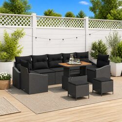 10-Piece Modular Garden Sofa Set Specifications