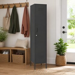 Steel Locker Cabinet Specifications: 4 Adjustable Shelves