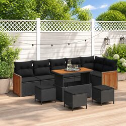 Specifications of 10-Piece Outdoor Garden Sofa Set