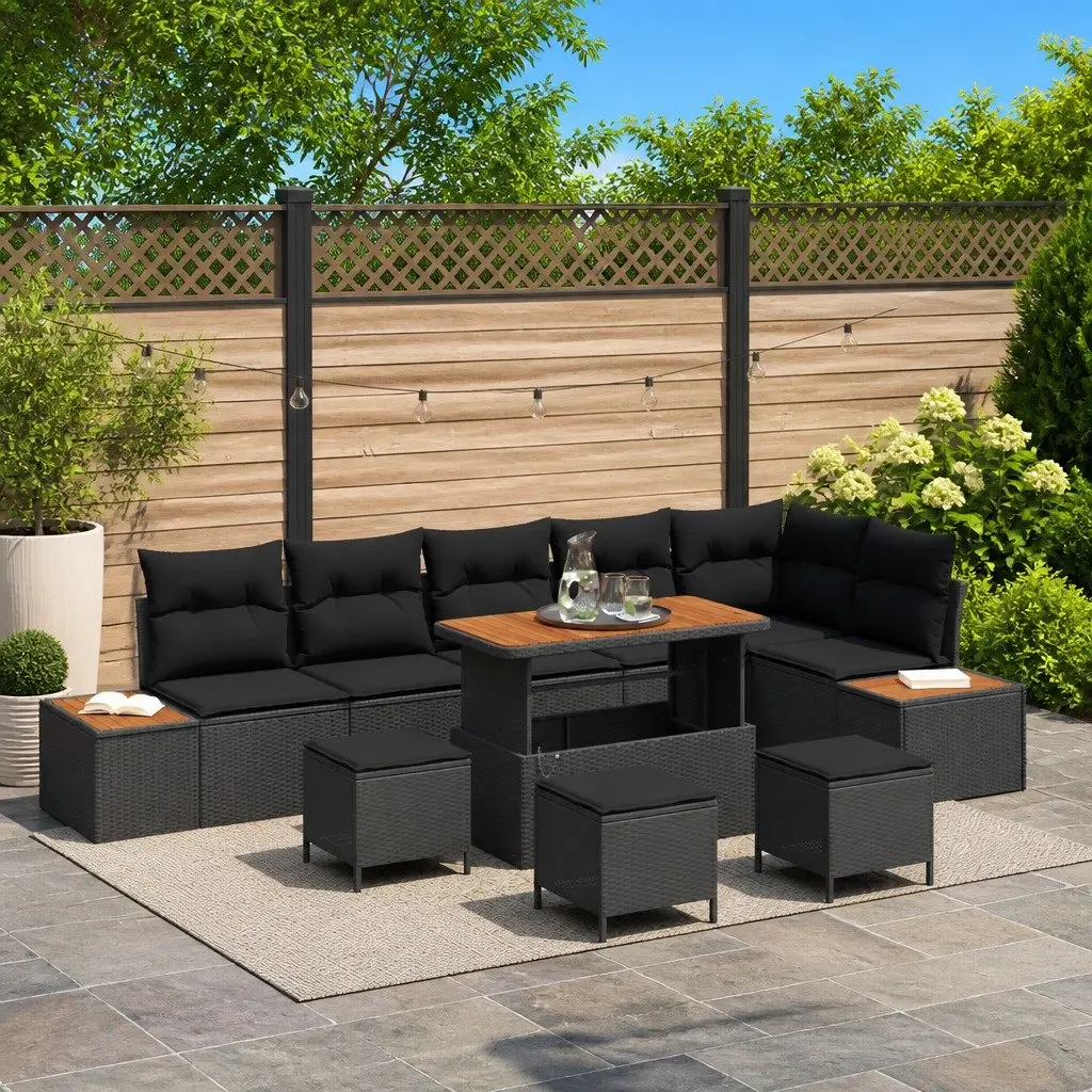 10 Piece Modular Garden Sofa Set