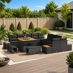 High-Quality 13-Piece Garden Sofa Set: Specs Inside