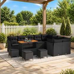 Specifications of 13 Piece Garden Sofa Set: Modular Design