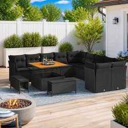Detailed Specifications of the 13 Piece Garden Sofa Set
