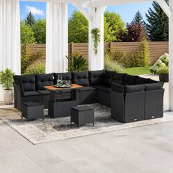 Detailed Specifications of 13-Piece Modular Garden Sofa Set