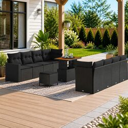 Specifications of 12-Piece Outdoor Modular Sofa Set