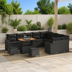 Specifications of 13-Piece Modular Garden Sofa Set