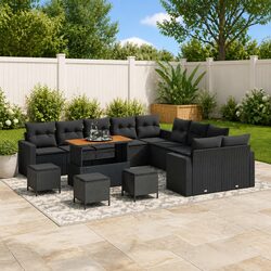 Specifications of 18-Piece Modular Outdoor Sofa Set