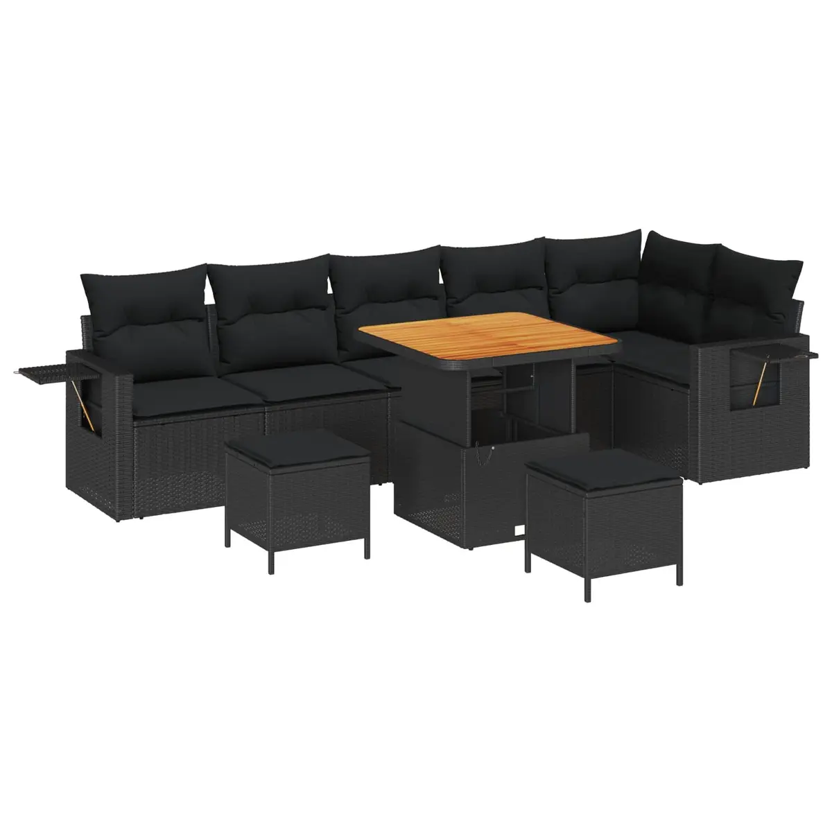 Modular Garden Sofa Set 11 Pieces