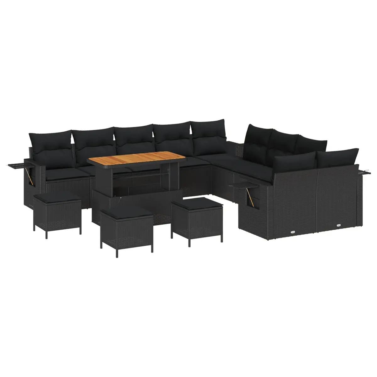 14-Piece Modular Garden Sofa Set