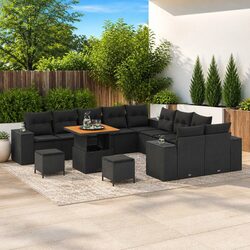 Specifications of Modular 13-Piece Garden Sofa Set