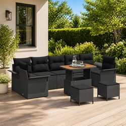 10-Piece Outdoor Sofa Set: Specs & Design Details
