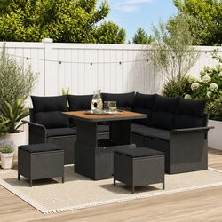 8 Piece Garden Sofa Set Specifications: Quality & Dimensions