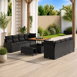 Modular Outdoor Garden Sofa Set - 11 Pieces Specifications