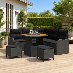 8-Piece Modular Garden Sofa Set – Specs and Details