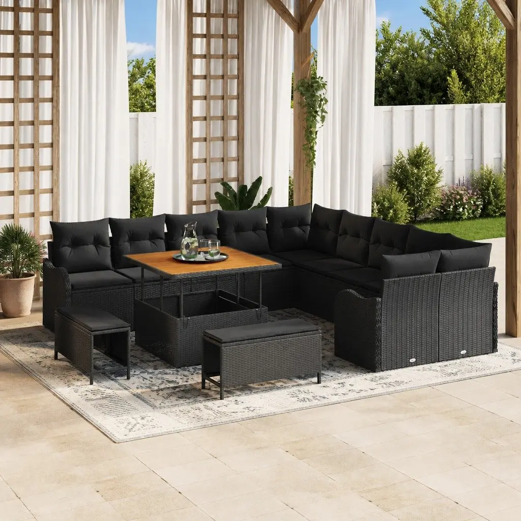 13-Piece Garden Sofa Set with Storage