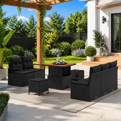 8-Piece Outdoor Garden Sofa Set Specifications