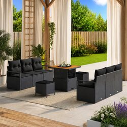 9-Piece Rattan Outdoor Sofa Set Specifications