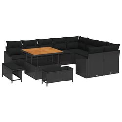 Specifications for 12 Piece Modular Outdoor Sofa Set