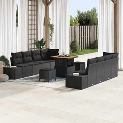 11 Piece Modular Lounge Sofa Set Dimensions and Materials