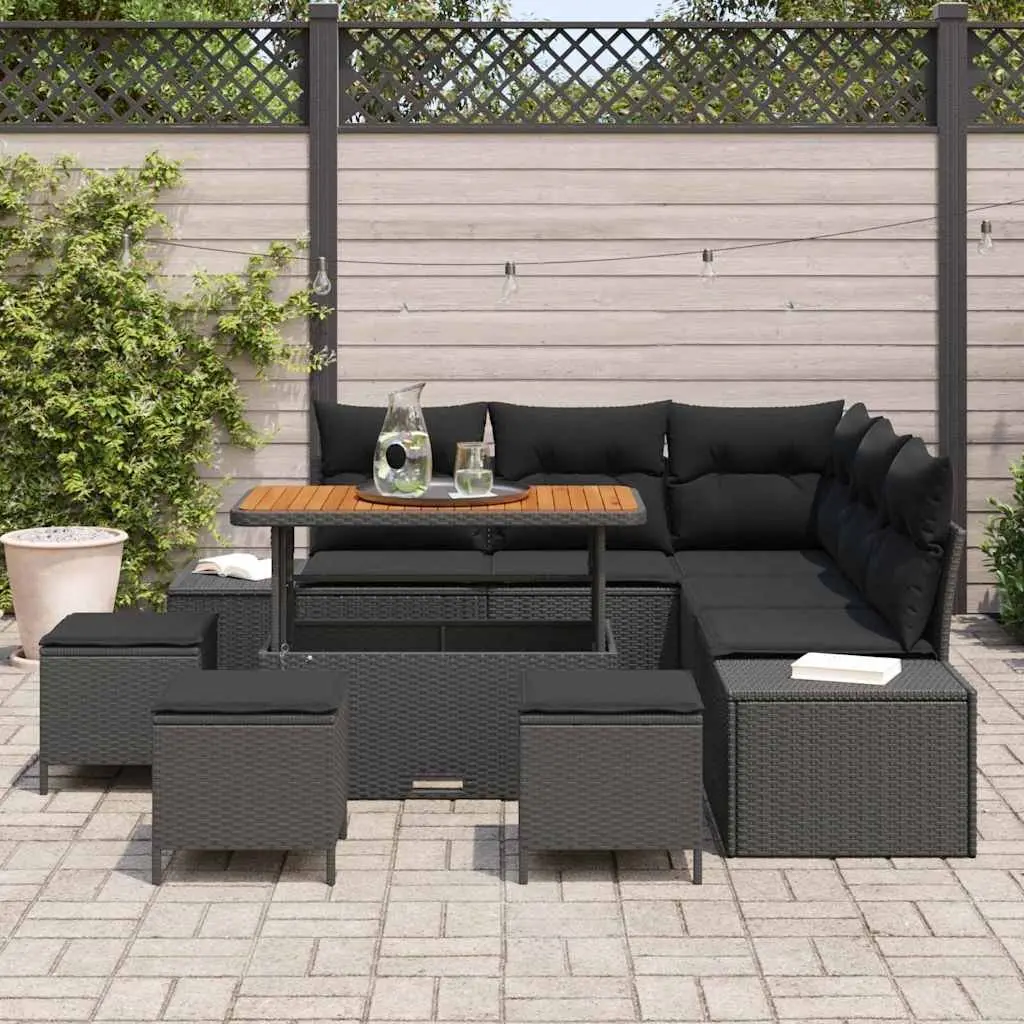 9-Piece Outdoor Garden Sofa Set