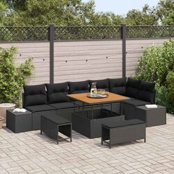Specifications of the 9-Piece Outdoor Garden Sofa Set
