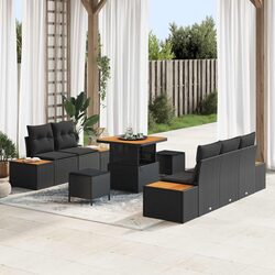 Specifications of 8-Piece Modular Outdoor Sofa Set
