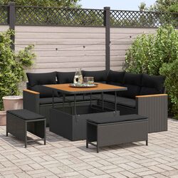 8-Piece Modular Garden Sofa Set: Specs & Features