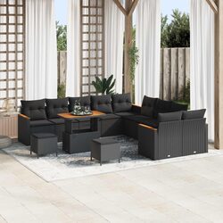 Detailed 13-Piece Modular Garden Sofa Set Specifications