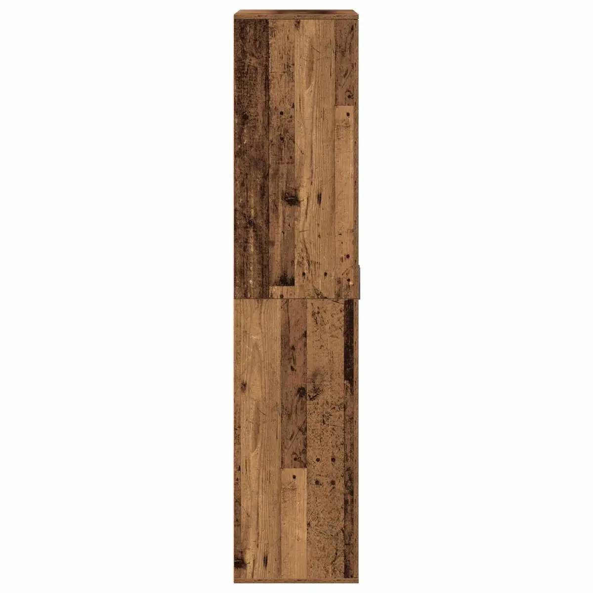Highboard Storage Cabinet with Shelf Brown Engineered Wood 80 x 39 x 178 cm