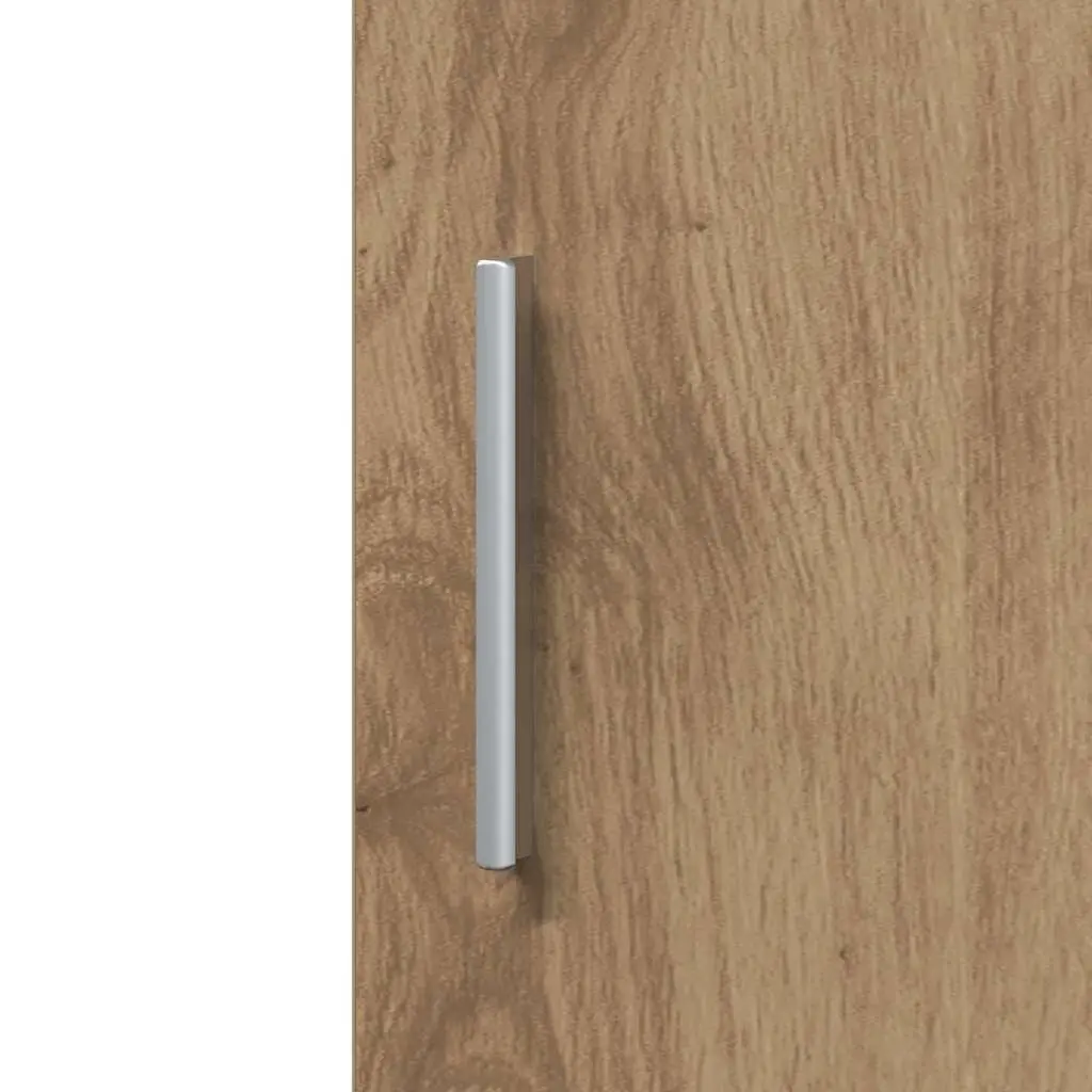 Engineered Wood Highboard Storage Cabinet for Living Room Brown
