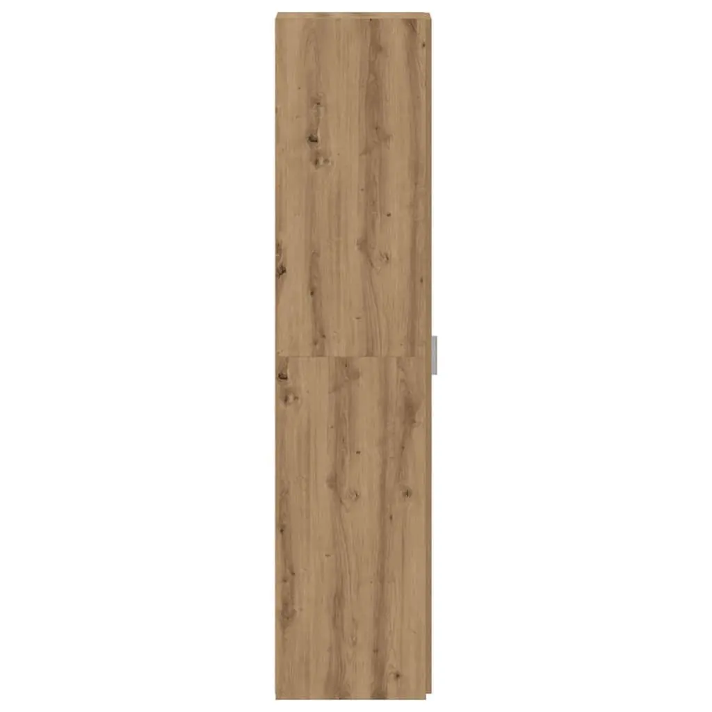 Engineered Wood Highboard Storage Cabinet for Living Room Brown