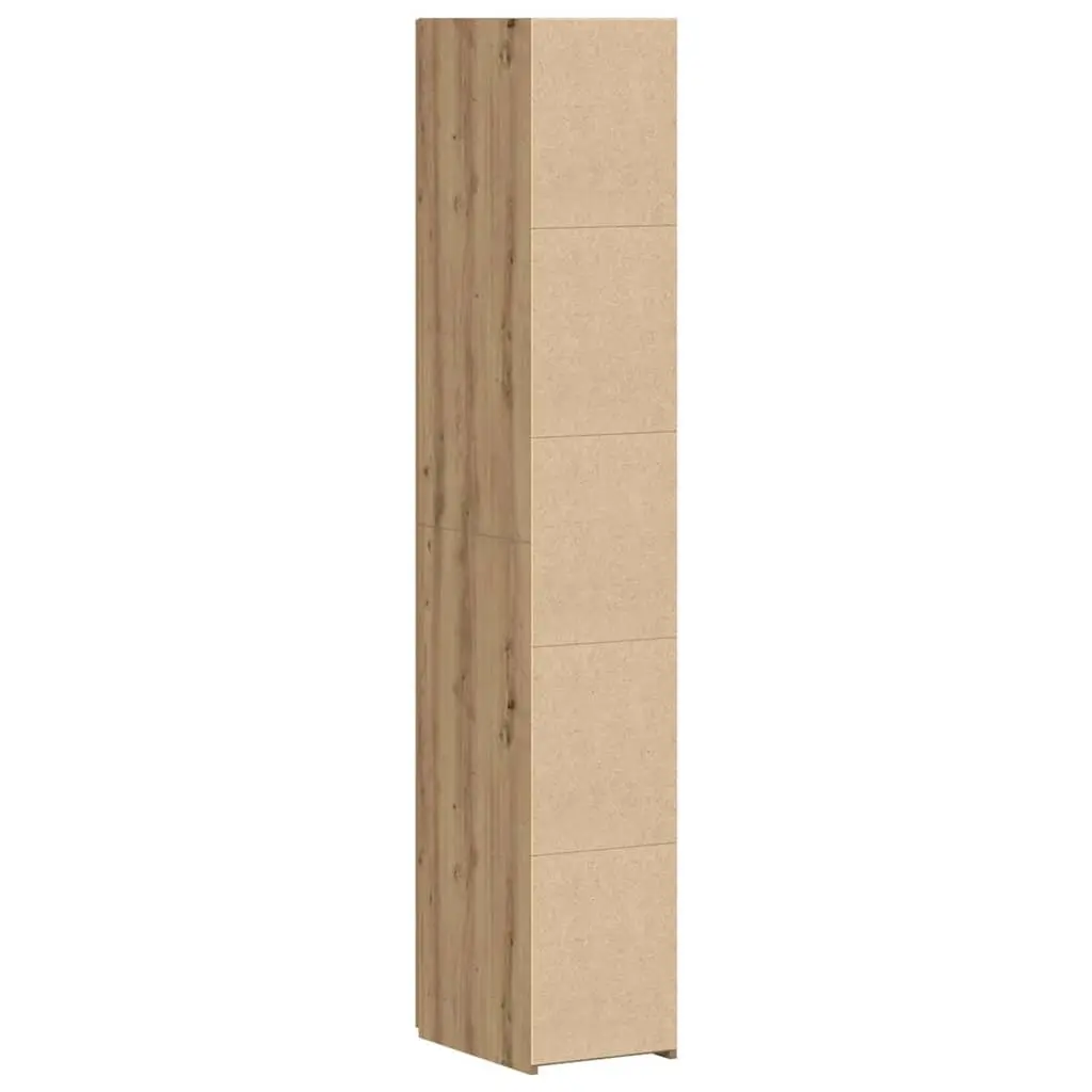 Engineered Wood Highboard Storage Cabinet for Living Room Brown