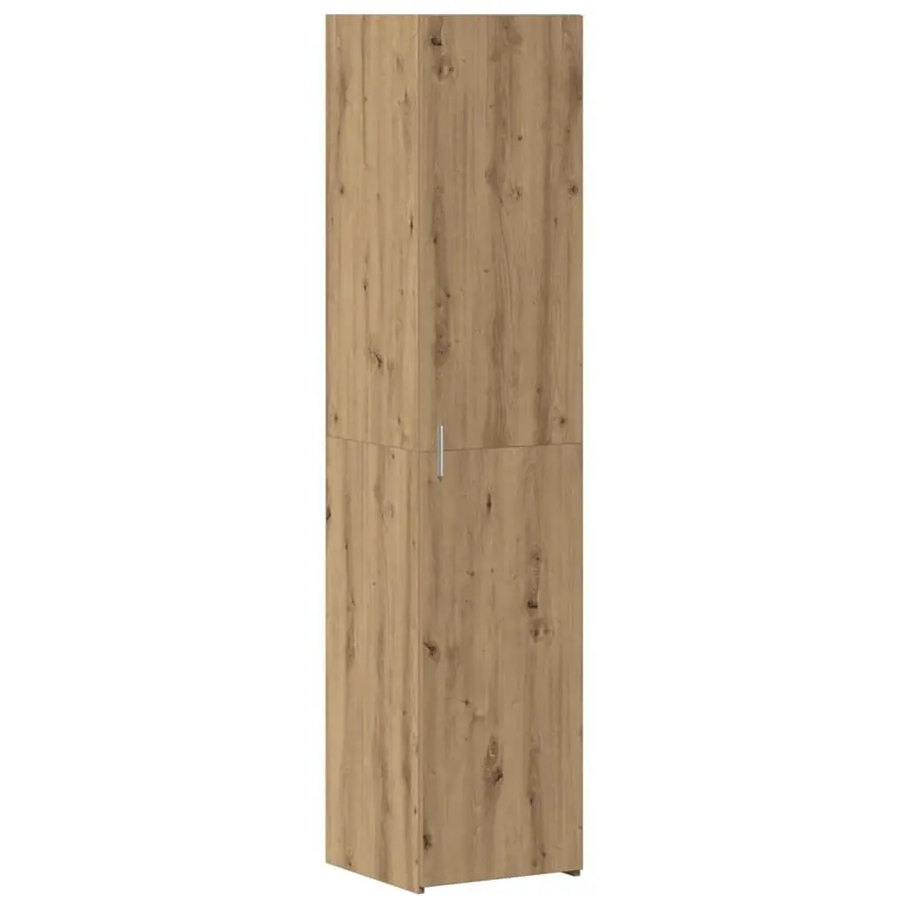 Highboard Engineered Wood Brown Cabinet 40 x 42.5 x 185 cm Storage Furniture