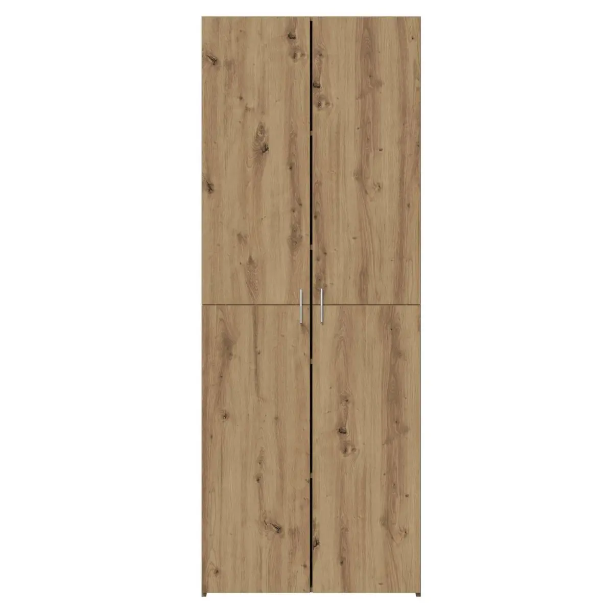Engineered Wood Highboard Storage Cabinet for Living Room Dining Area Home Office 70x42.5x185cm Brown Modern Sideboard