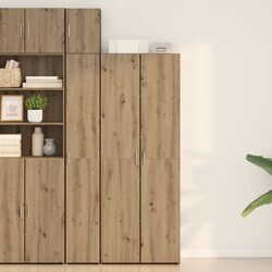 Rustic Wooden Highboard Buffet Cabinet Specifications 70cm