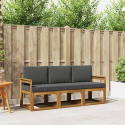 Specifications of 3 Piece Outdoor Sofa Set with Cushions