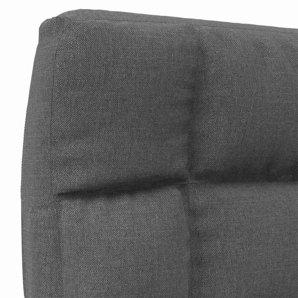 Grey Padded Folding Floor Chair