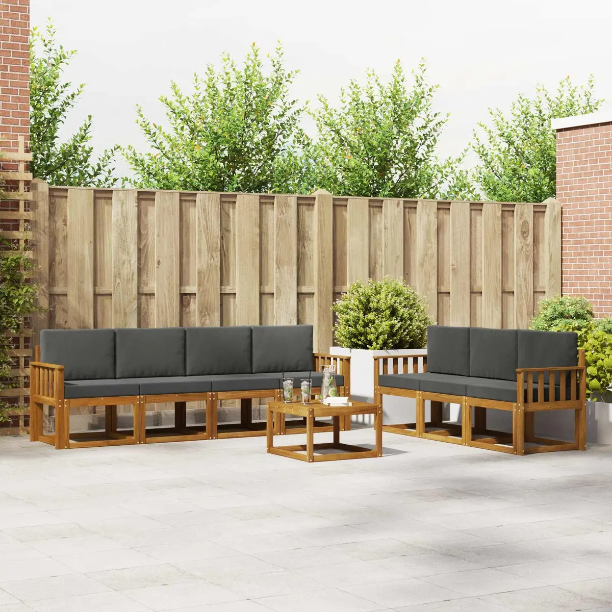 8-Piece Outdoor Sofa Set