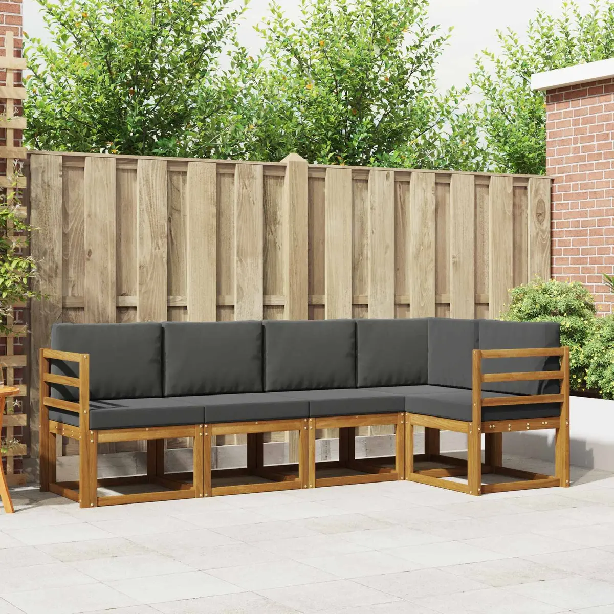 5 Piece Outdoor Sofa Set