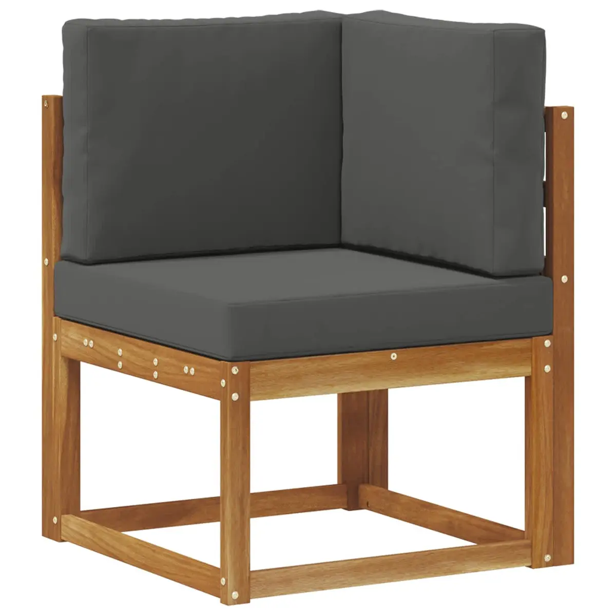 Outdoor Sectional Sofa Set Garden Patio Furniture 7 Pieces Brown