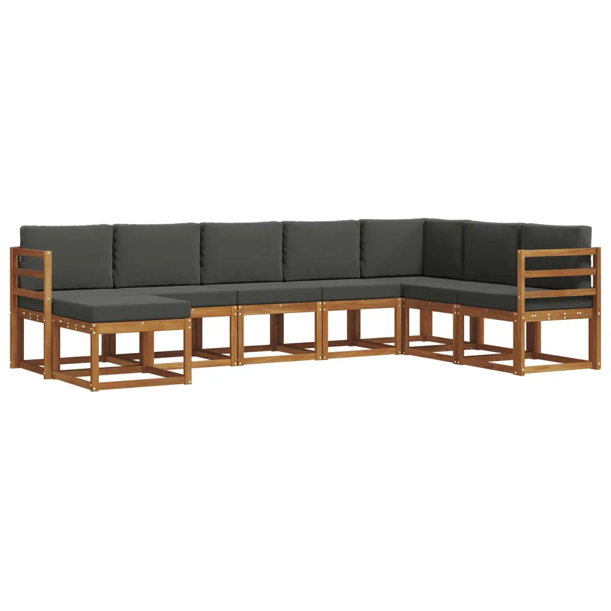 8-Piece Modular Outdoor Sofa Set