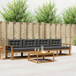 Specifications for 5 Piece Brown Outdoor Sofa Set