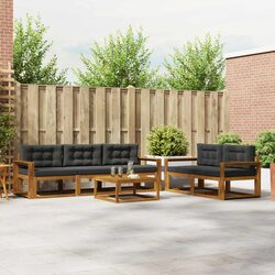 6-Piece Outdoor Sectional Sofa Set: Specs & Features