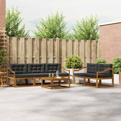 Specifications of the 6-Piece Modular Outdoor Sofa Set