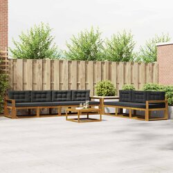 Factual Overview: 8-Piece Outdoor Sectional Sofa Set